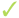 checkmark